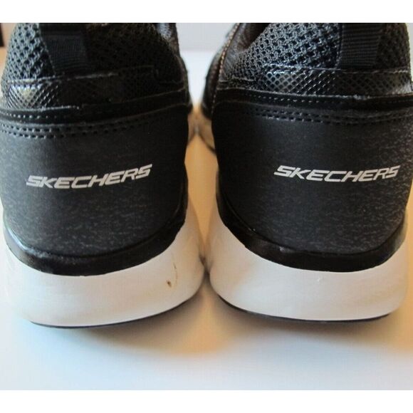 Skechers Women's Synergy Look Book Size 10 Black Running Shoes Sneakers SN11963S - Picture 5 of 12